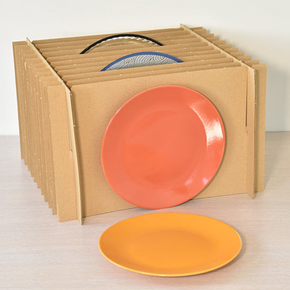Carton à assiettes