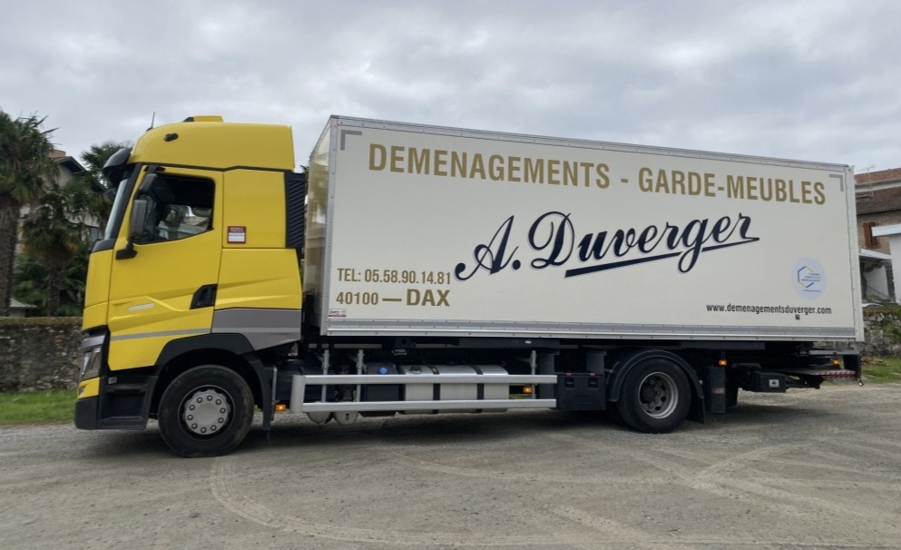Camion Déménagements A. Duverger